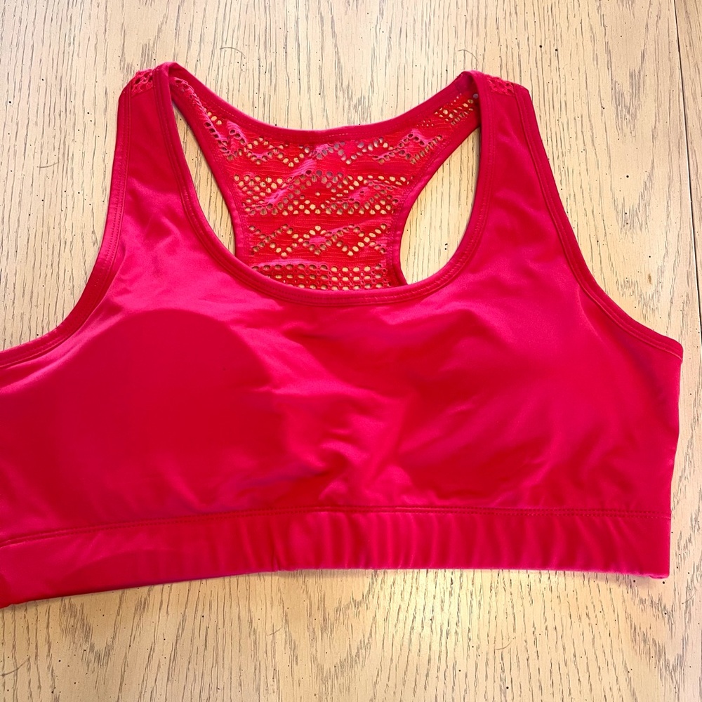 ZYIA - Brand New - never worn but no tags - Red Sports Bra - Racerback Style -